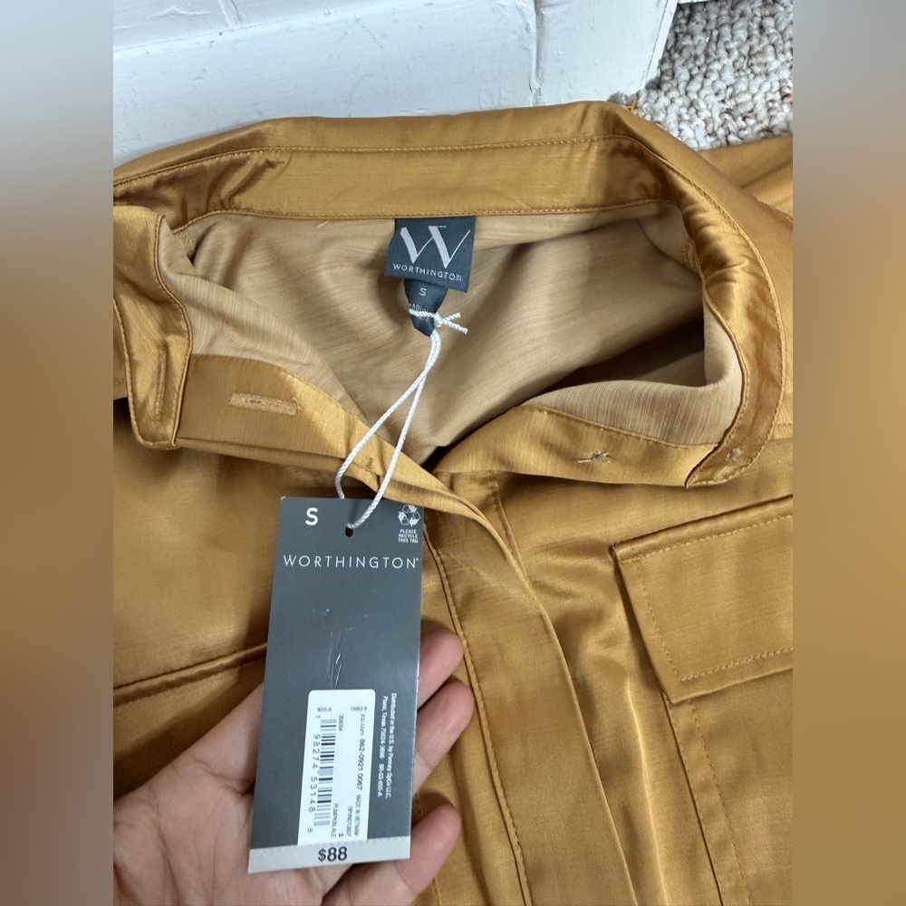 Worthington Pumpkin ale  Women's Jumpsuit size S new with tag - Picture 7 of 7